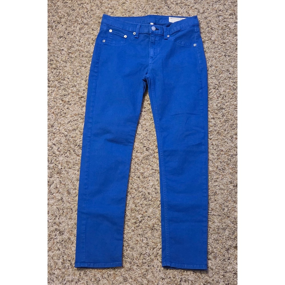 Rag & Bone Skinny Capri Pants Women's Size 29 Blue